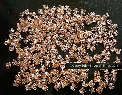 #ad #ad Bead tips necklace ends 3mm Medium Rose Gold pltd closed loop 300pcs FPC373C $4.95