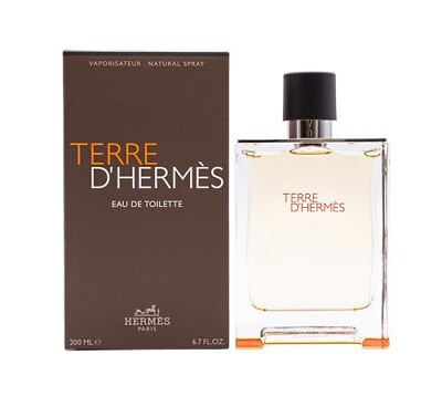 #ad Terre D#x27;hermes by Hermes 6.7 oz EDT Cologne for Men New In Box $94.42