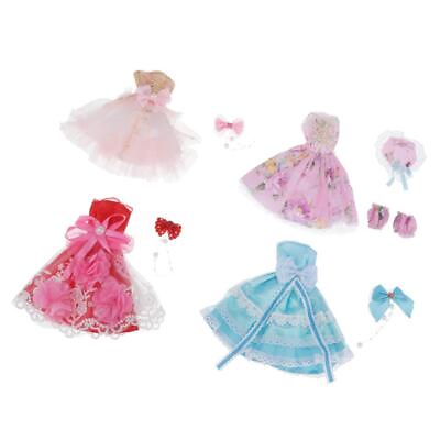 #ad Pretty Princess Dress Evening Clothes for 36cm 14quot; Girls Dolls Outfits $11.12