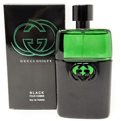 Gucci Guilty Black Pour Homme by Gucci 3 oz Eau De Toilette Men#x27;s Cologne Spray $67.01