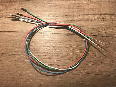 #ad Silver 925 Pins Tonearm Cable Rewire Phono 6N Copper amp; 925 Silver Wire 0.4m 1.0m $59.00