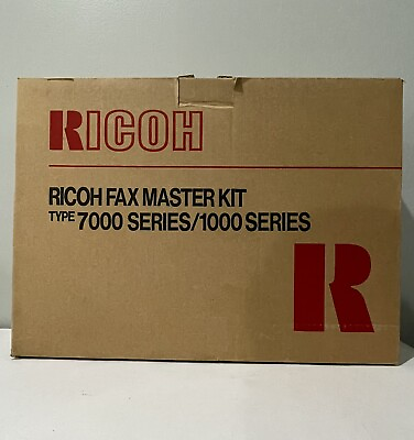 #ad New Ricoh Fax Master KIT TYPE 7000 SERIES 1000 SERIES $30.00