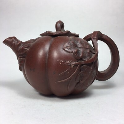 #ad Yixing Pottery Teapot TE23 37 $34.00