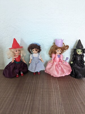 #ad Madame Alexander Wizard of Oz set of 4 Mc Dondalds Happy Meal Toys $12.49