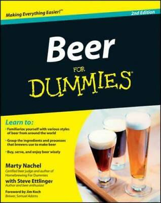 Beer For Dummies Paperback By Nachel Marty GOOD $3.97