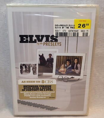 #ad Elvis By the Presleys DVD 2005 2 Disc Set BRAND NEW SEALED $24.99