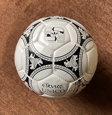 #ad New Adidas Unico Etruscan 1990 FIFA World Cup Official Soccer Match Ball Size 5 $34.00