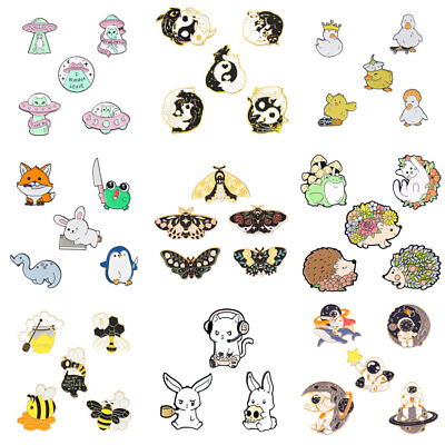 #ad Cartoon Animal Butterfly Cat Brooch Lapel Pin Enamel Pins Badge Brooches Jewel $1.09