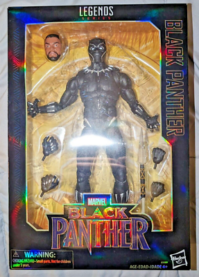 #ad BLACK PANTHER 12 INCH ACTION FIGURE Marvel Legends Series CHADWICK BOSEMAN $50.00