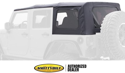 #ad REPLACEMENT BLACK SOFT TOP W WINDOWS 9085235 10 18 FOR JEEP WRANGLER UNLIMITED $359.99