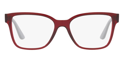 #ad Vogue VO5452 Eyeglasses Women Transparent Bordeaux Square 53mm New amp; Authentic $98.90