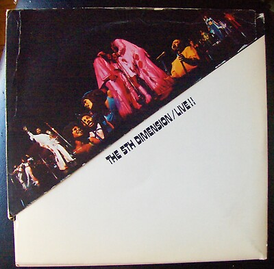 #ad Vinyl LP Record. The 5th Dimension Live Two records set. $5.99