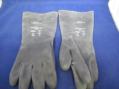 #ad Best #55 11 NEW 40 Mil Natural Rubber HD Gloves Pair $65 Value $50.00