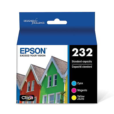 #ad EPSON 232 Claria Ink Standard Capacity Color Combo Pack T232520 S Works with W $19.95