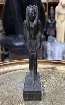 #ad Rare Ancient Egyptian Antiquities Stone Statue God Apep Uraeus Cobra Pharaohs BC $85.00