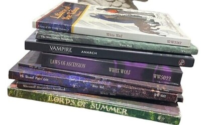 #ad World of Darkness White Wolf Books RPG Pick Your Own Lot EASY COMBINED SHIP $11.00