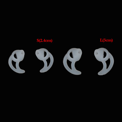 #ad Silicone Fin Ear Mold for Two Way Radio Earpiece Replacement Earmold Ear xp AU $6.64