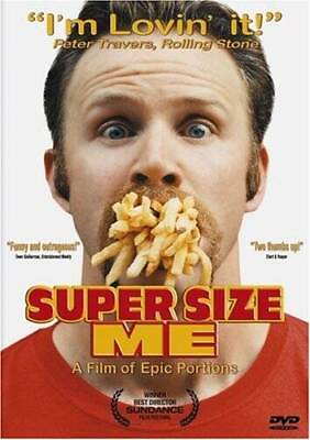 #ad Super Size Me DVD DVD GOOD $4.18