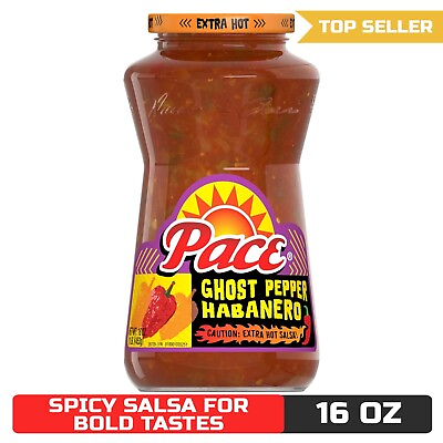 #ad Pace Extra Hot Ghost Pepper amp; Habanero Salsa 16oz $5.90