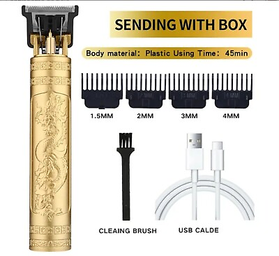 #ad Recortadora De Barba Rasuradora Electrica Para Hombre Maquina De Afeitar Rasurar $12.99