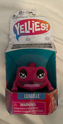 #ad HASBRO YELLIES LIZABELLE VOICE ACTIVATED LIZARD PET New Damaged Box $7.19