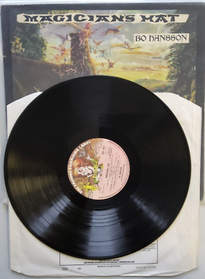 #ad Bo Hansson Magician#x27;s Hat 1973 LP Album vinyl record black with inner sleeve GBP 12.97