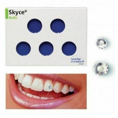 #ad Skyce Dental Tooth Jewellery Decorative 5 crystal by Ivoclar Vivadent $101.19