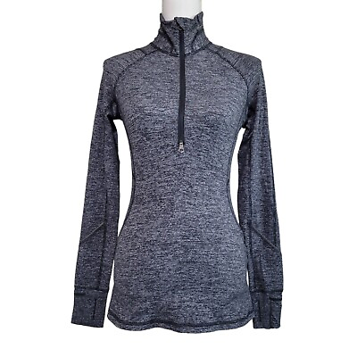 #ad Lululemon Womens Race Your Pace Half Zip Pullover Size 4 $34.99