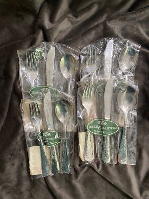 #ad Reed amp; Barton Olde English Heritage Hammered Stainless Flatware Childs set New $82.00
