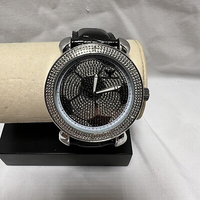 #ad Diamond King Men’s 8 Genuine Diamond Bezel Watch $60.00