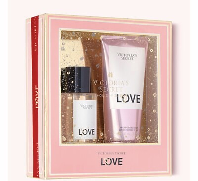 #ad #ad Victoria Secret LOVE Perfume Fragrance Body Mist amp; Fine Fragranc Lotion Gift Set $26.00