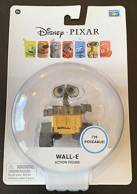 #ad Disney Pixar Thinkway Toys Wall E Poseable 2 1 2” Action Figure Brand New $31.45