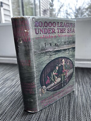 #ad 20000 LEAGUES UNDER THE SEA Jules Verne Gamp;D PHOTOPLAY EDITION IN DJ 1917 $299.99