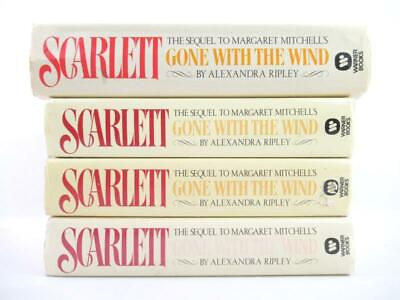 #ad Teacher Lot of 4 Scarlett Sequel to Margaret Mitchell#x27;s Gone with the Wind 1991 $13.00