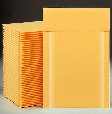 #ad #00 5.5quot;x10quot; Kraft Bubble Mailers Padded Shipping Protection Envelopes Bubble $11.36