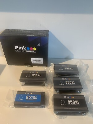 #ad EZ Ink Cartridge Replacement for HP 950XL 951XL 5 Total Cartridges $16.10
