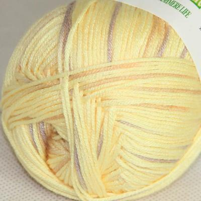 #ad Sale New 1 Skein x 50g Soft Bamboo Cotton Baby Hand Knit Shawls Crochet Yarn 37 $4.49