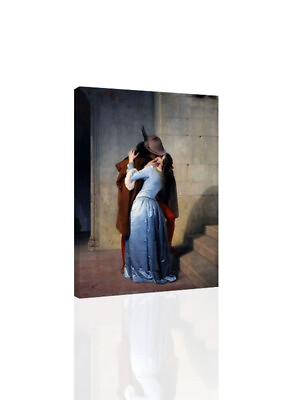 #ad Francesco Hayez The Kiss 1859 CANVAS OR PRINT WALL ART $159.00
