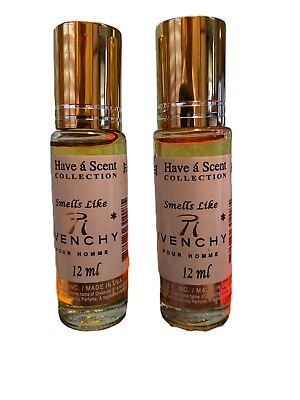 Have A Scent Perfume Oil Choose Scent 12ml Roll On New Impression Pack of 2 $14.99