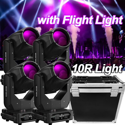 #ad 280W 10R Beam Moving Head Stage Lighting RGBW Light DMX For DJ Disco Show w Case $1799.96