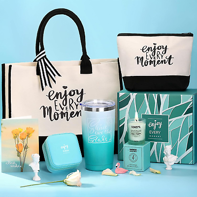 #ad #ad Canvas Tote Bag Gift Set for Mom Girlfrend Birthdays Mother#x27;s Day Christmas $43.99