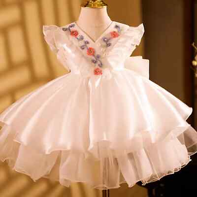 #ad Baby Lolita Princess Ball Gown Wedding Birthday Baptism Party Dresses For Girls $49.22