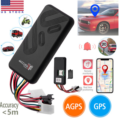 #ad Car GPS Tracker GSM SIM GPRS Real Time Tracking Device Locator for Truck Vehicle $24.49