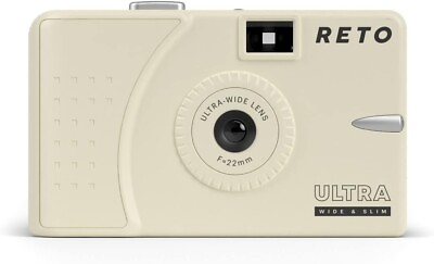#ad RETO Ultra Wide and Slim 35Mm Reusable Daylight Film Camera 22Mm Wide Lens $45.95