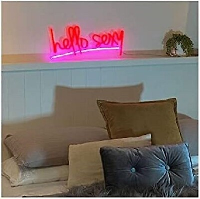 #ad 32quot;x13.8quot; Hello Sexy Flex LED Neon Sign Light Party Gift Window Display Décor $248.70