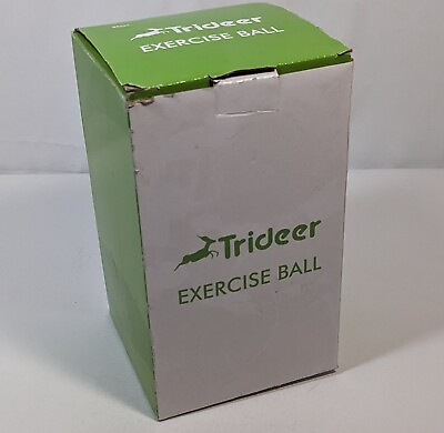#ad Trideer Exercise Ball 43 cm Yoga Ball for Balance Stability Approx 17 in Pump $14.89
