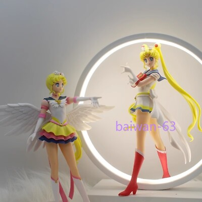 #ad Sailor Moon Cartoon Figure Tsukino Usagi Night Light Bedside Table Lamp Gift New $88.20