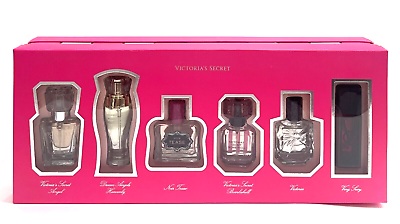 #ad Victoria#x27;s Secret 6pc Gift Set .25 fl oz 7.5 ml Each New In Box $74.95