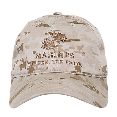 #ad United States US Marine Corp USMC Polo Cotton Baseball Marines DDG Camo Cap Hat $24.95