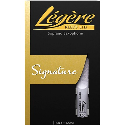 #ad Legere Reeds Signature Series Soprano Saxophone Reed 3 $29.99